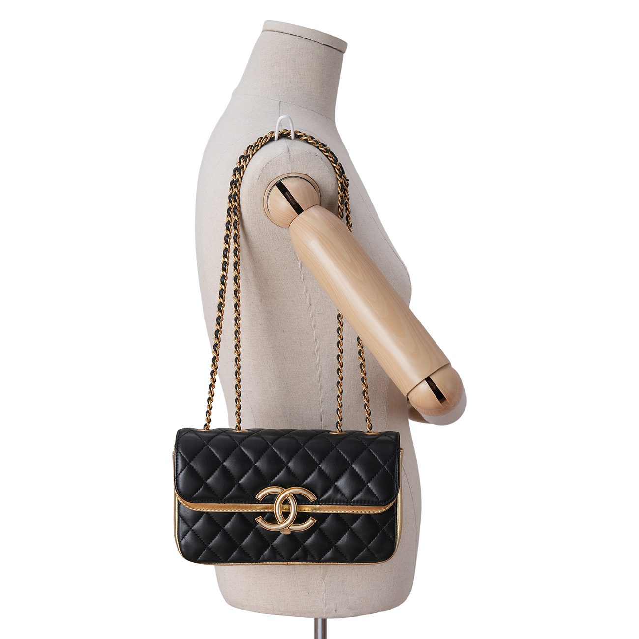 CHANEL(USED)샤넬 A57275 시즌 CC더블플랩 숄더백