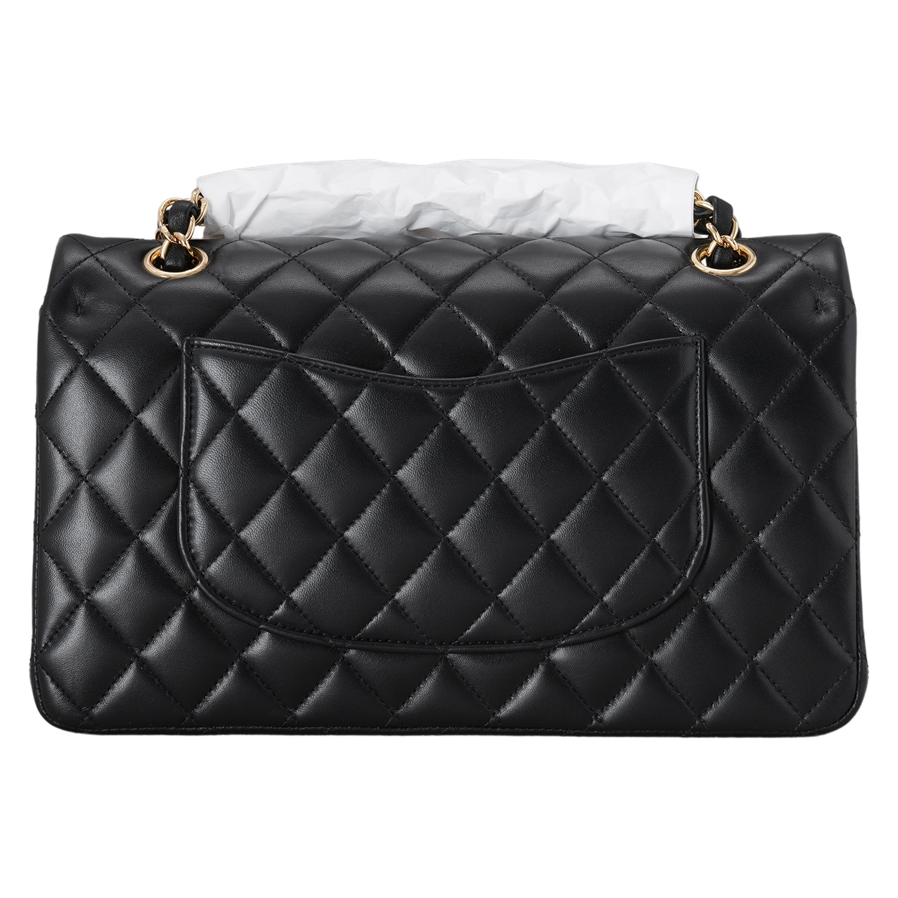 CHANEL(USED)샤넬 램스킨 클래식 미듐 플랩백