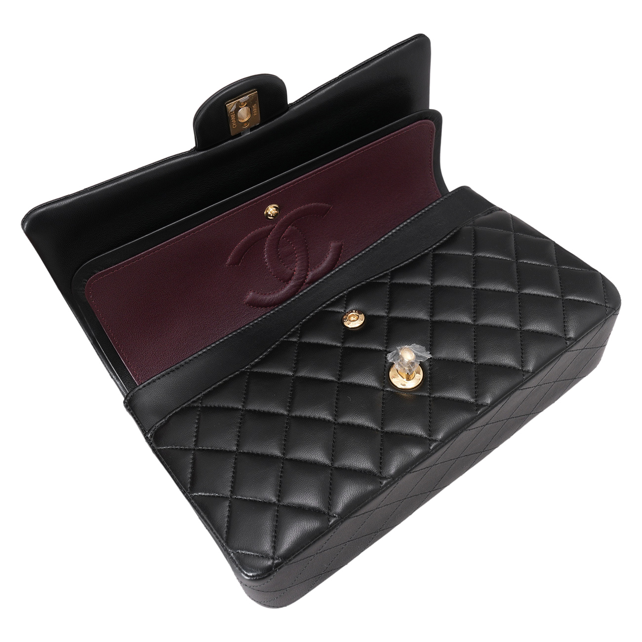 CHANEL(USED)샤넬 램스킨 클래식 미듐 플랩백