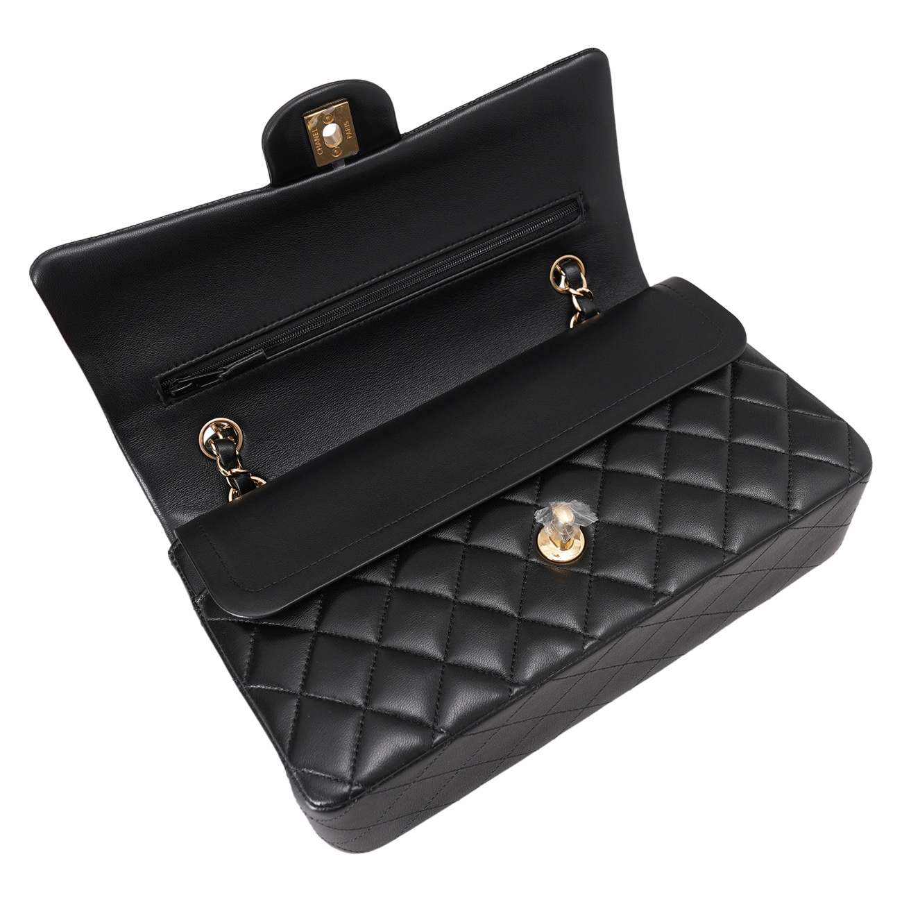 CHANEL(USED)샤넬 램스킨 클래식 미듐 플랩백