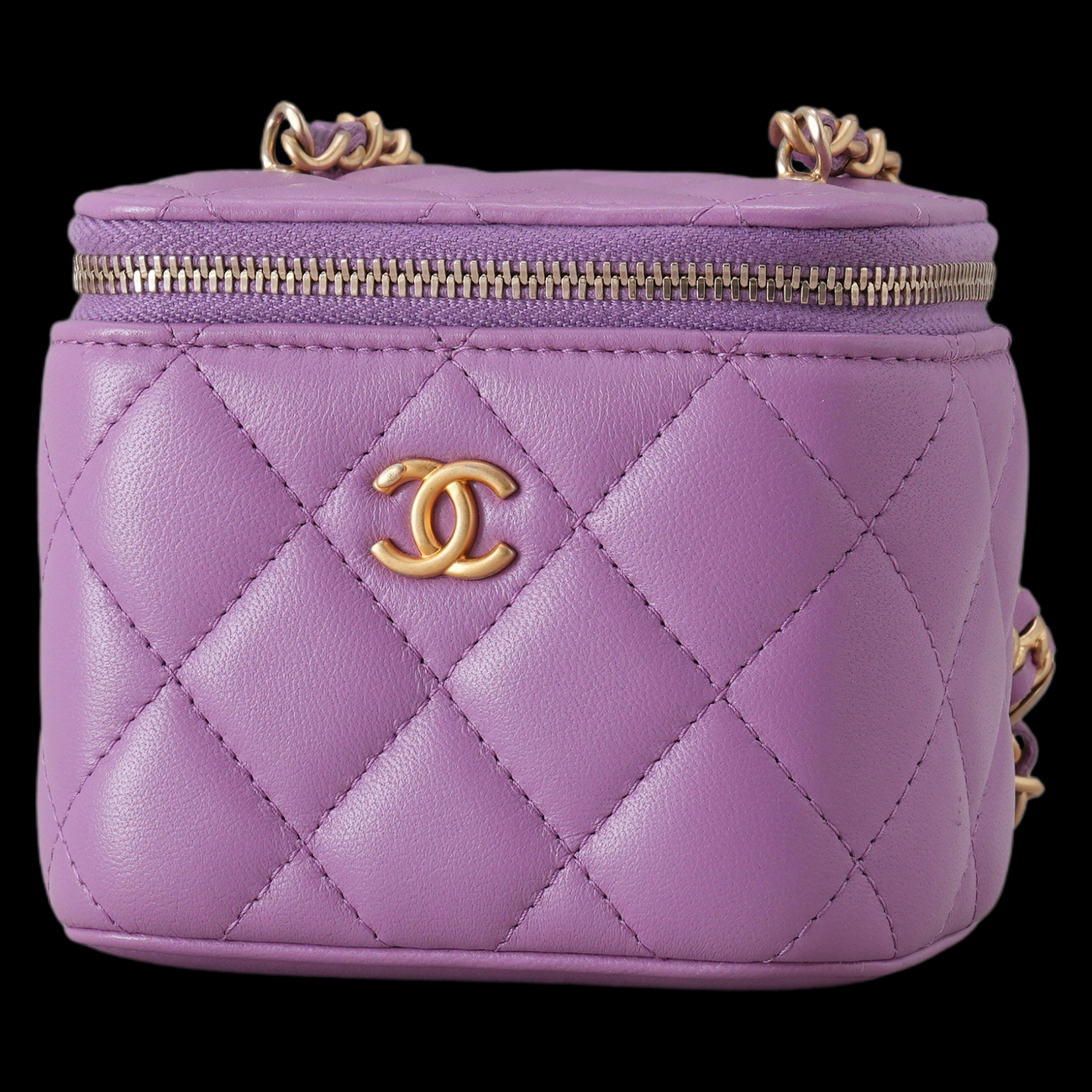 CHANEL(USED)샤넬 AP1447 골든볼 미니 베니티 크로스백