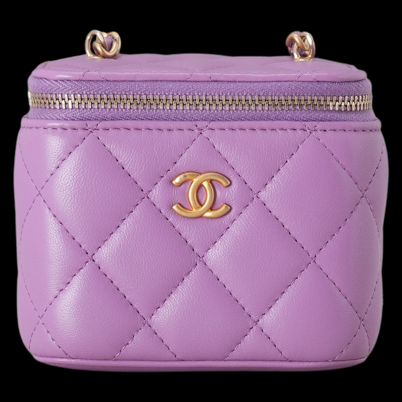 CHANEL(USED)샤넬 AP1447 골든볼 미니 베니티 크로스백
