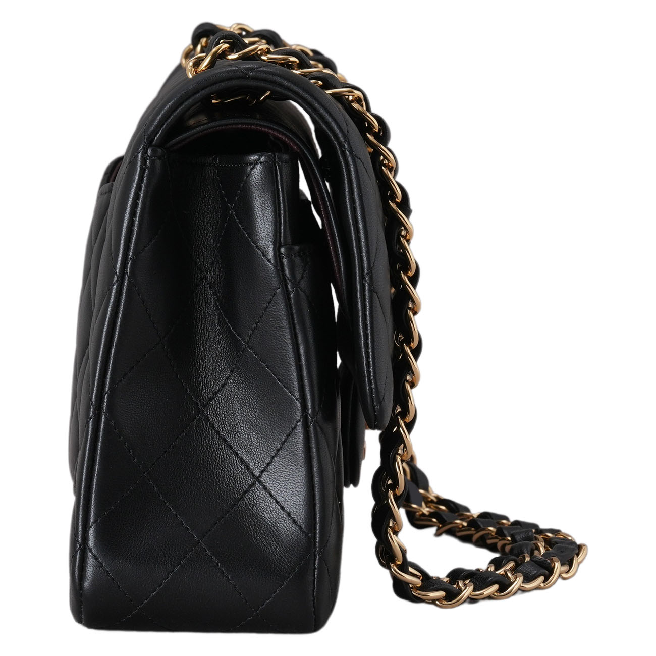 CHANEL(USED)샤넬 램스킨 클래식 미듐 플랩백