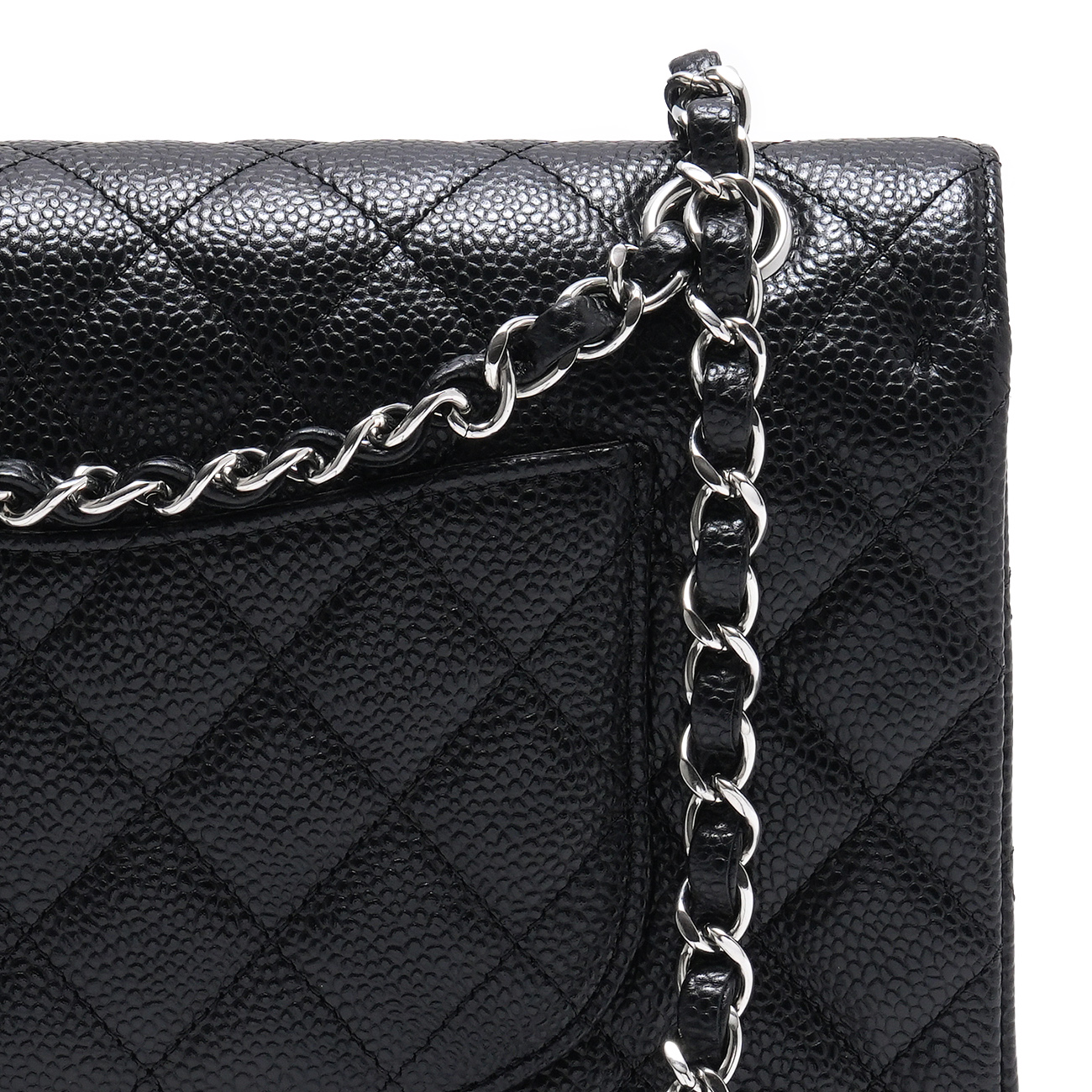CHANEL(USED)샤넬 캐비어 클래식 미듐 플랩백