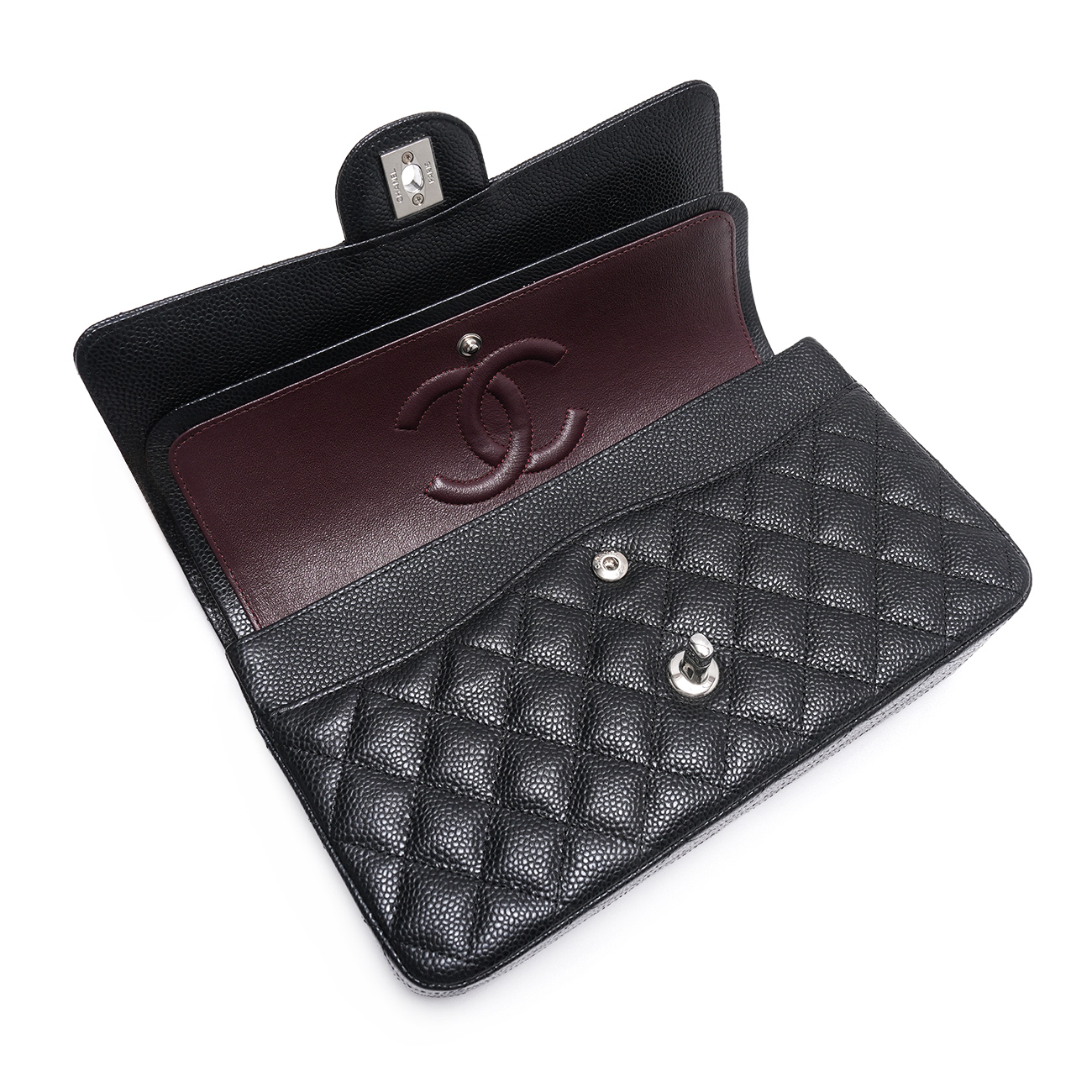 CHANEL(USED)샤넬 캐비어 클래식 미듐 플랩백
