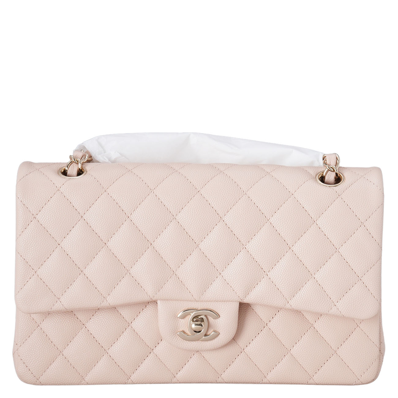 CHANEL(USED)샤넬 캐비어 클래식 미듐 플랩백