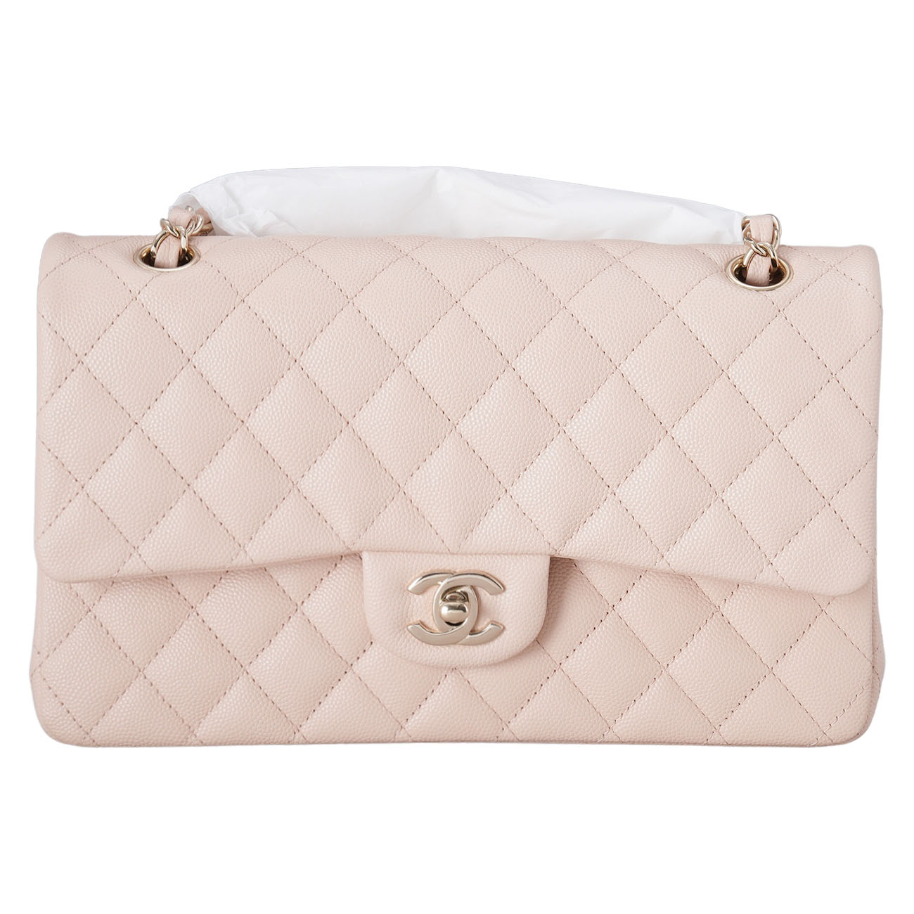 CHANEL(USED)샤넬 캐비어 클래식 미듐 플랩백