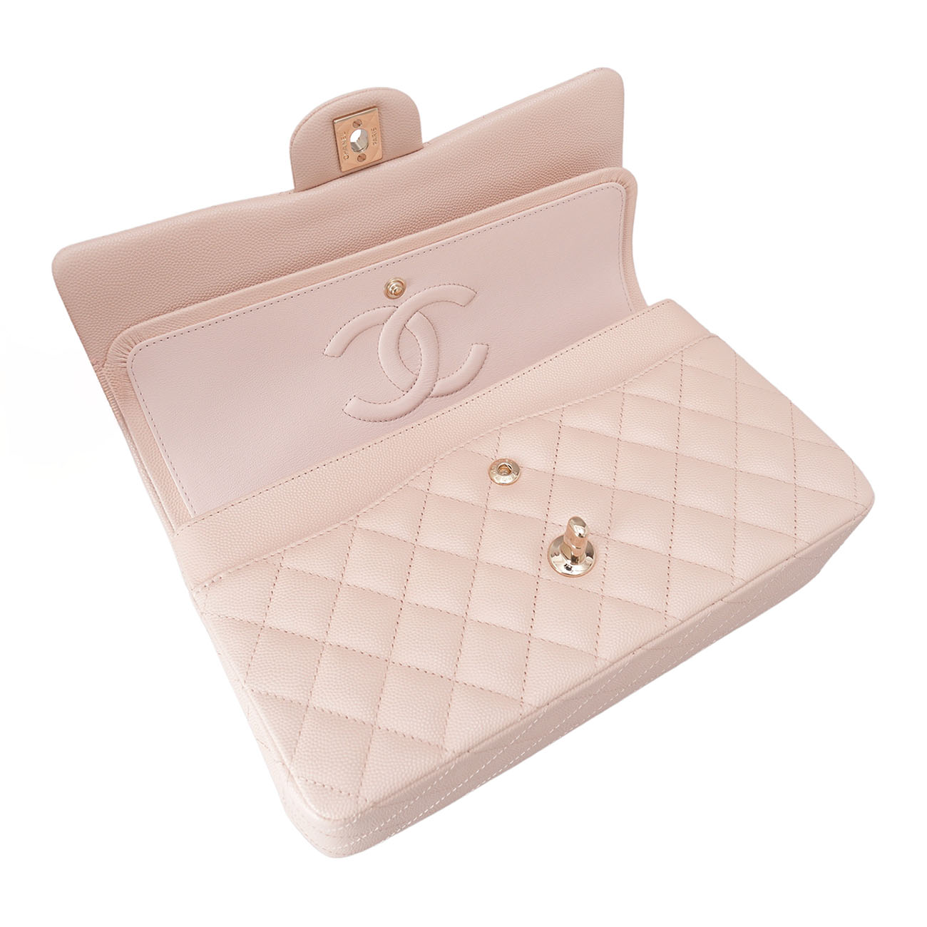 CHANEL(USED)샤넬 캐비어 클래식 미듐 플랩백