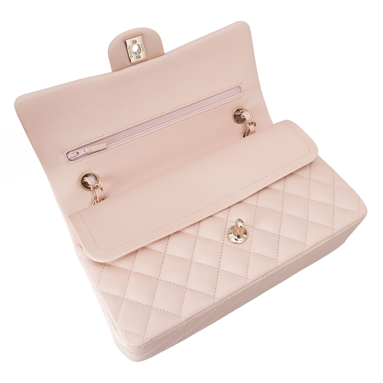 CHANEL(USED)샤넬 캐비어 클래식 미듐 플랩백