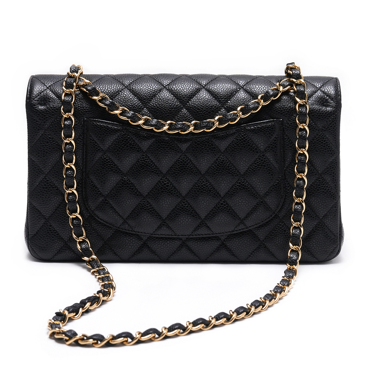 CHANEL(USED)샤넬 캐비어 클래식 미듐 플랩백