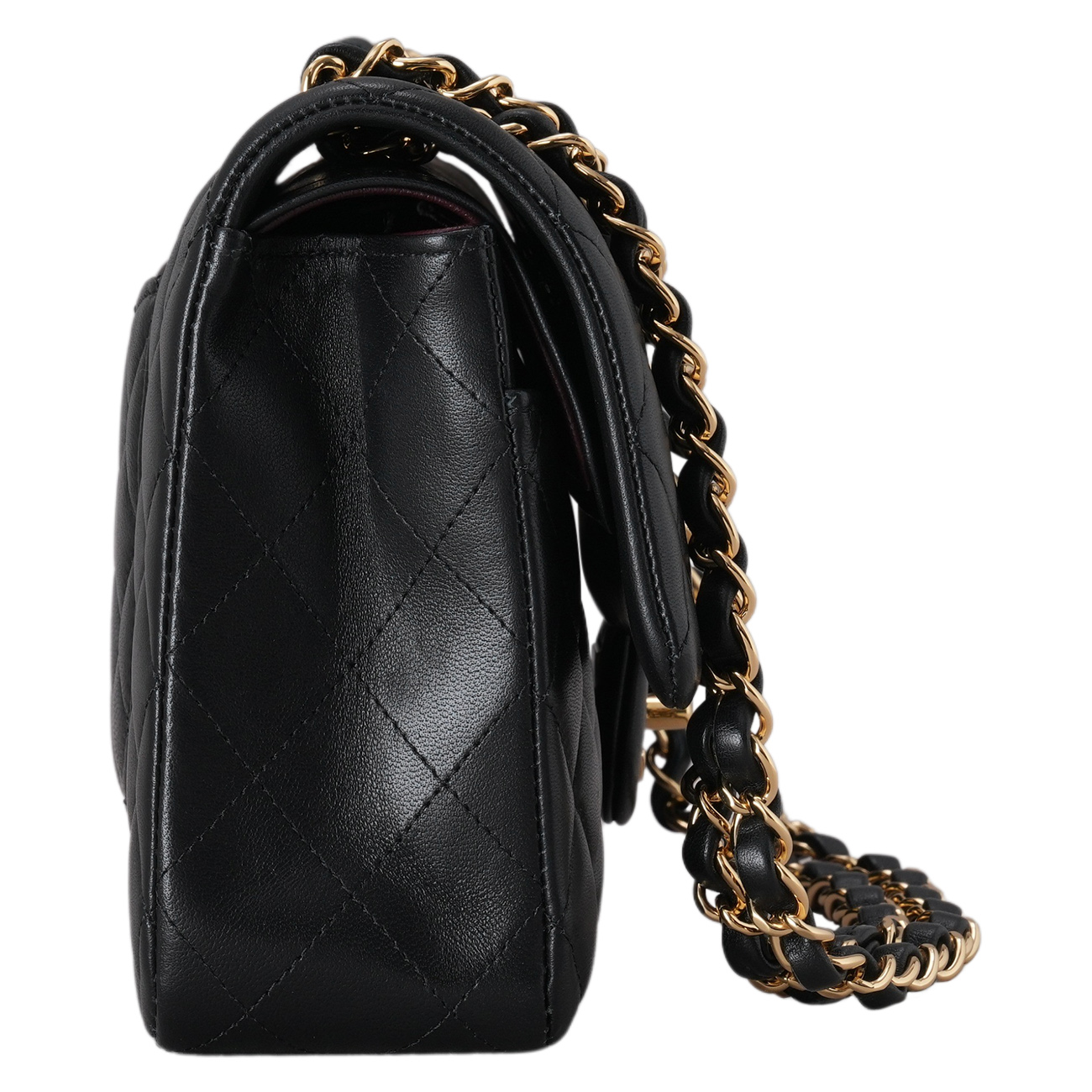CHANEL(USED)샤넬 램스킨 클래식 미듐 플랩백