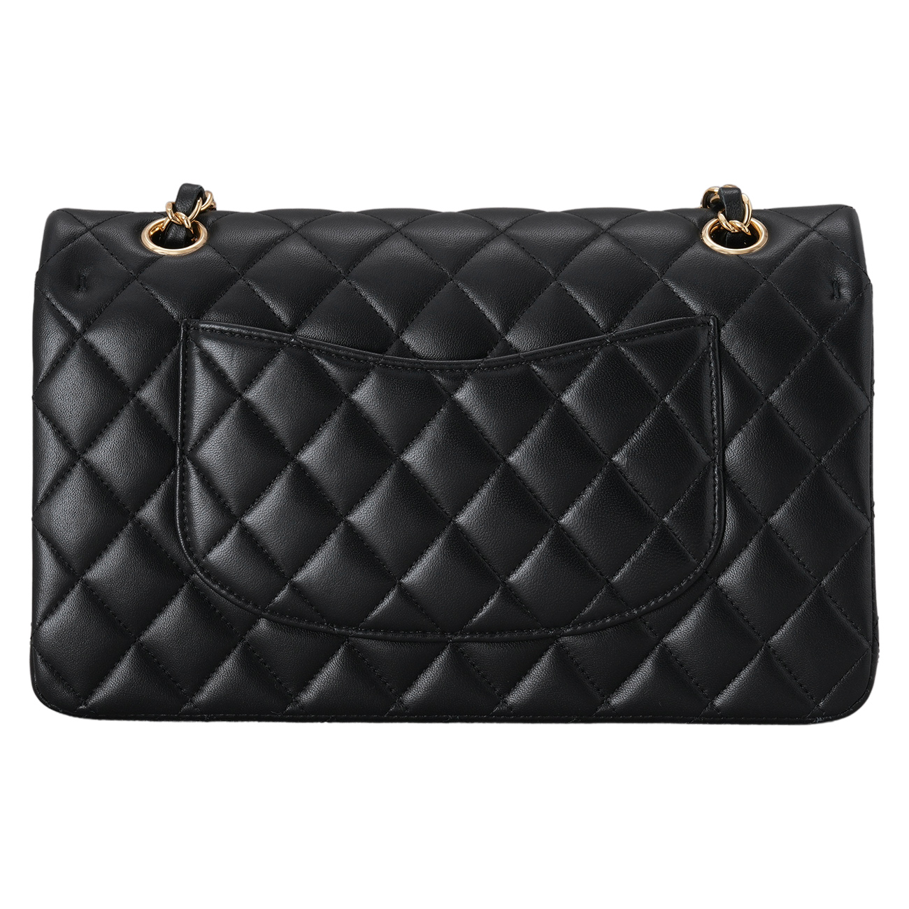 CHANEL(USED)샤넬 램스킨 클래식 미듐 플랩백