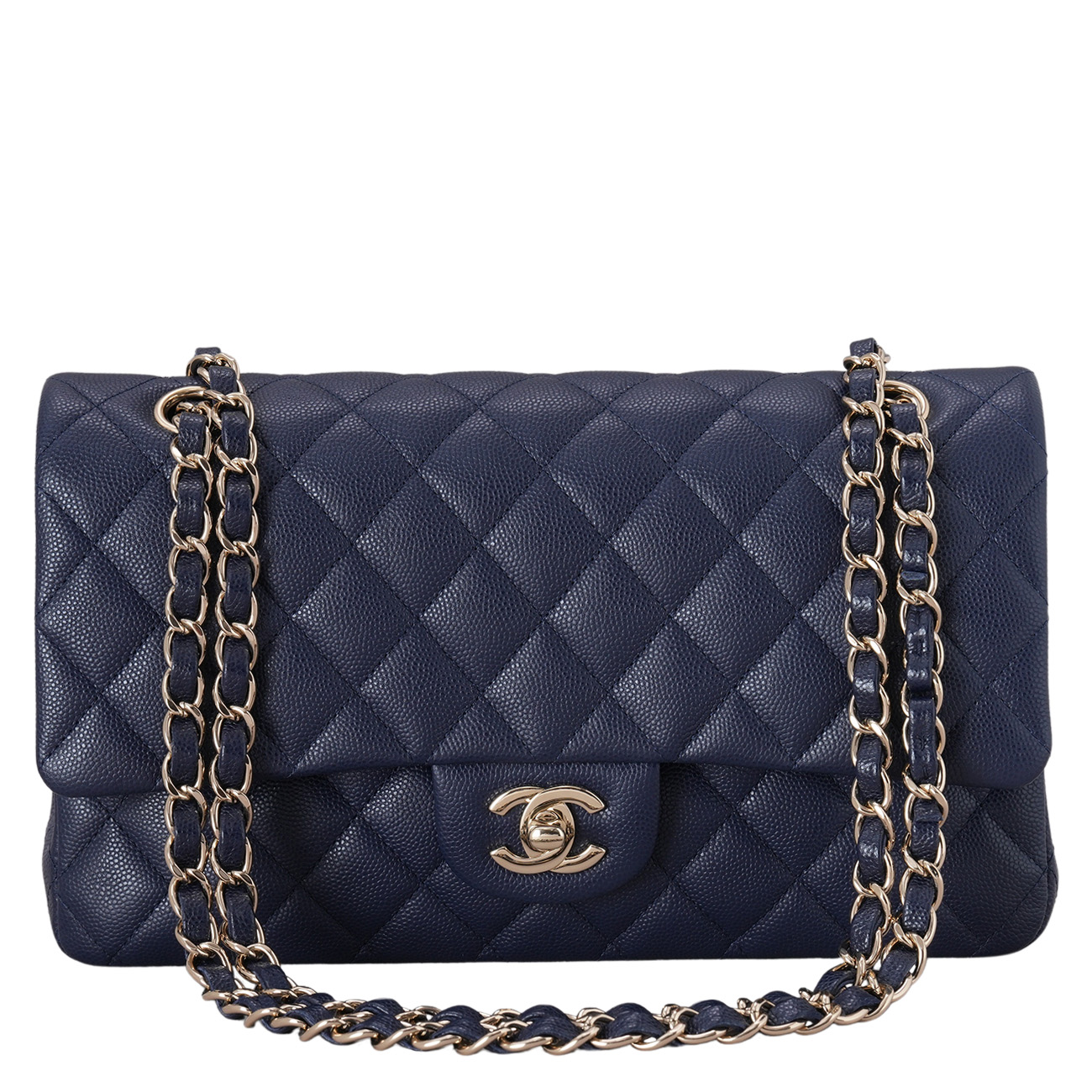 CHANEL(USED)샤넬 캐비어 클래식 미듐 플랩백