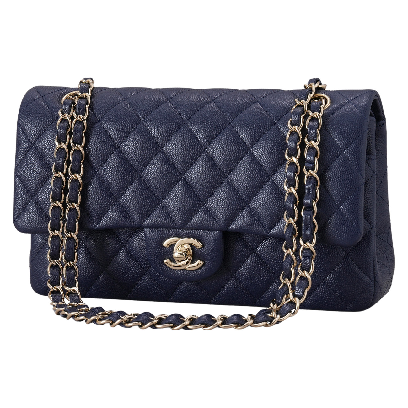 CHANEL(USED)샤넬 캐비어 클래식 미듐 플랩백
