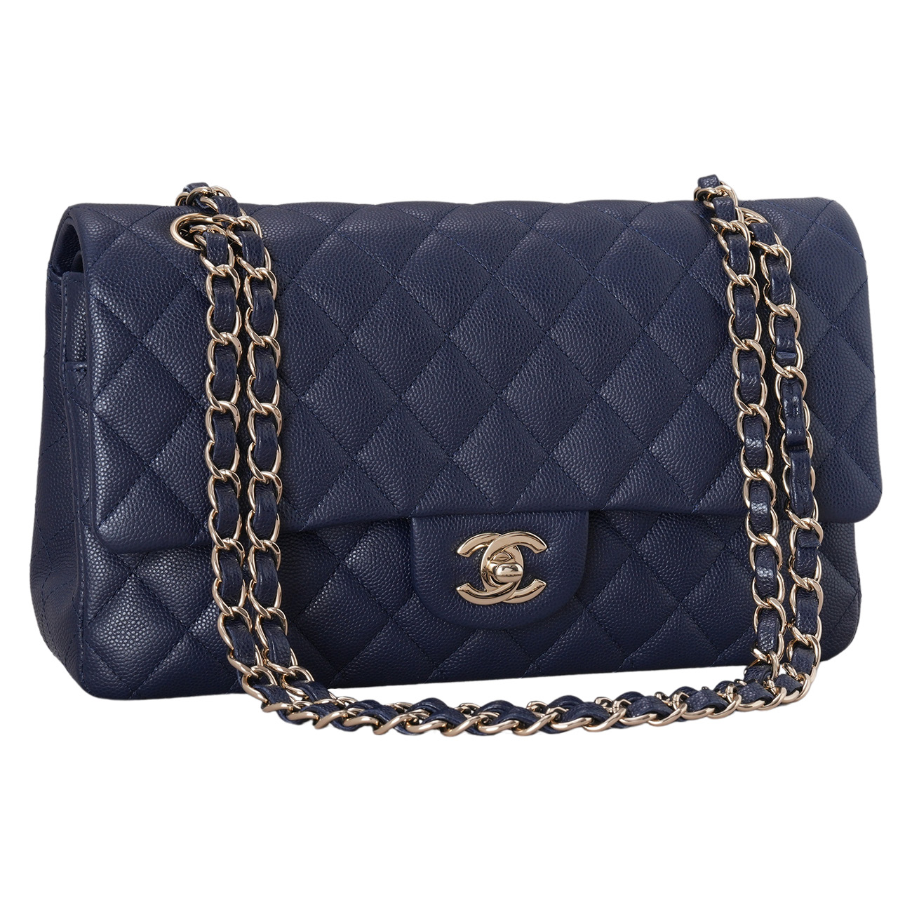 CHANEL(USED)샤넬 캐비어 클래식 미듐 플랩백
