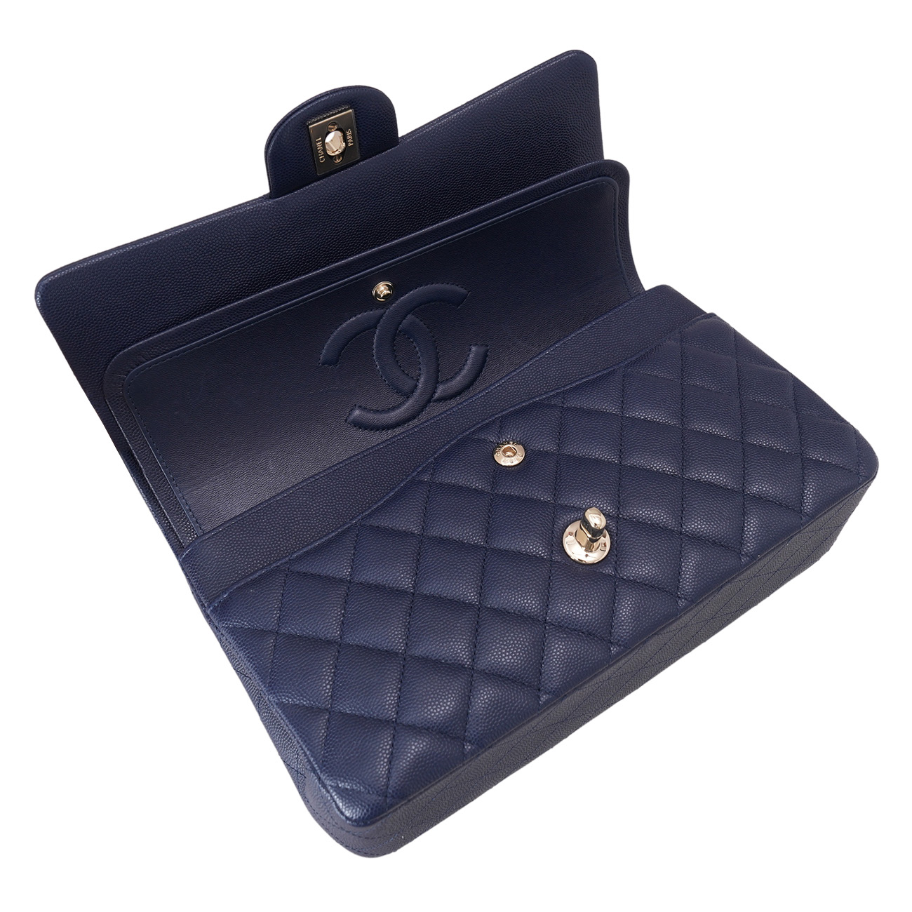CHANEL(USED)샤넬 캐비어 클래식 미듐 플랩백