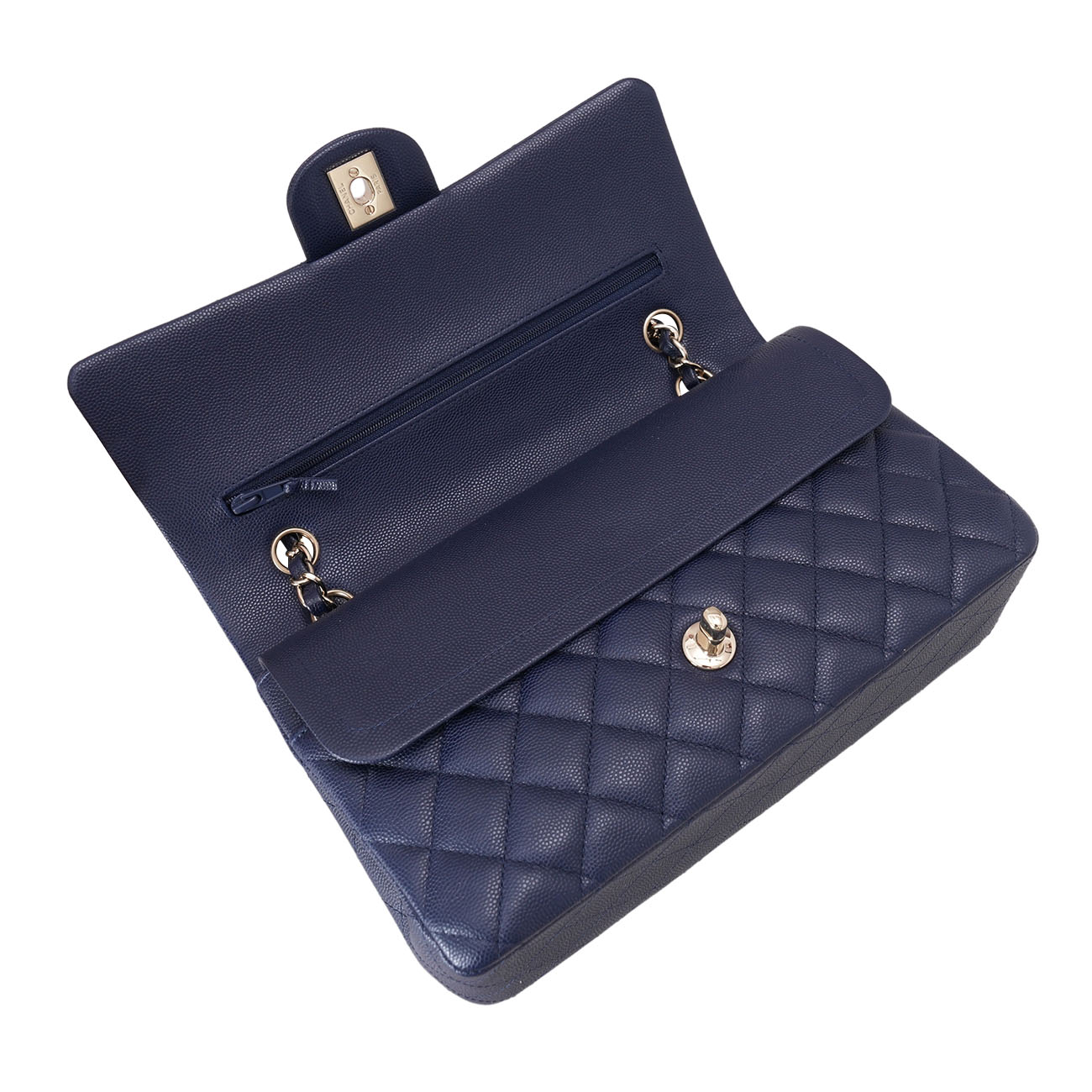 CHANEL(USED)샤넬 캐비어 클래식 미듐 플랩백