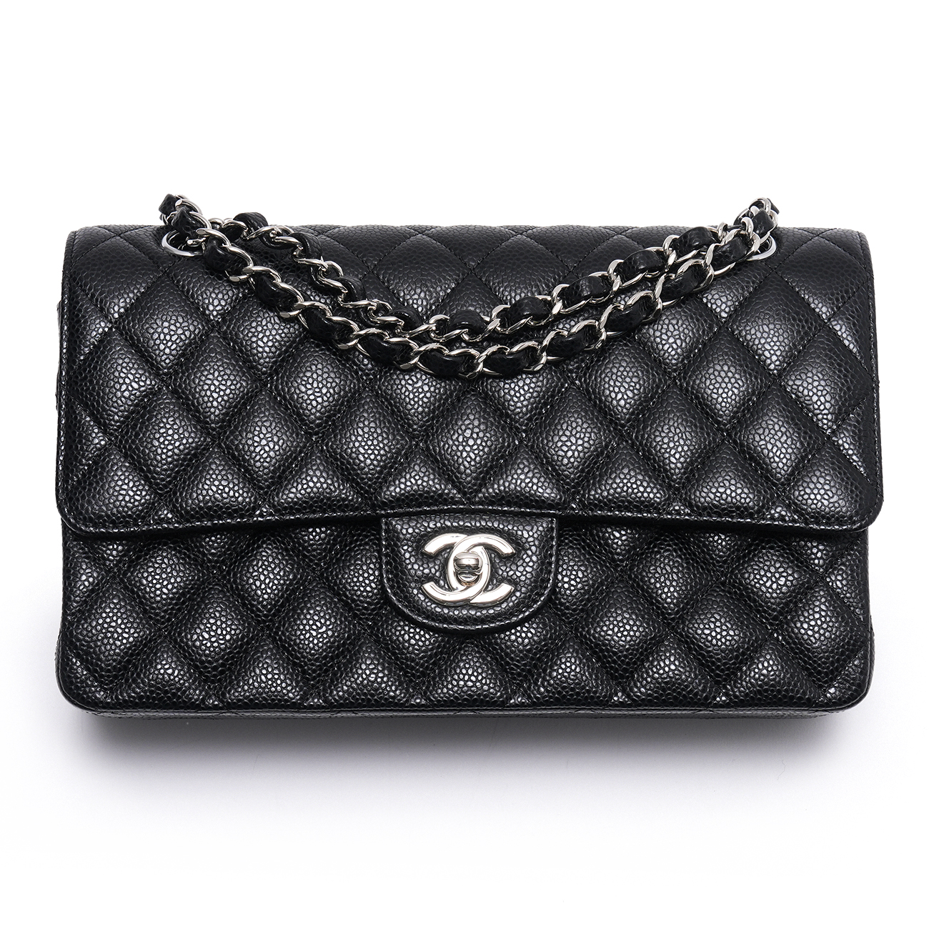 CHANEL(USED)샤넬 캐비어 클래식 미듐 플랩백