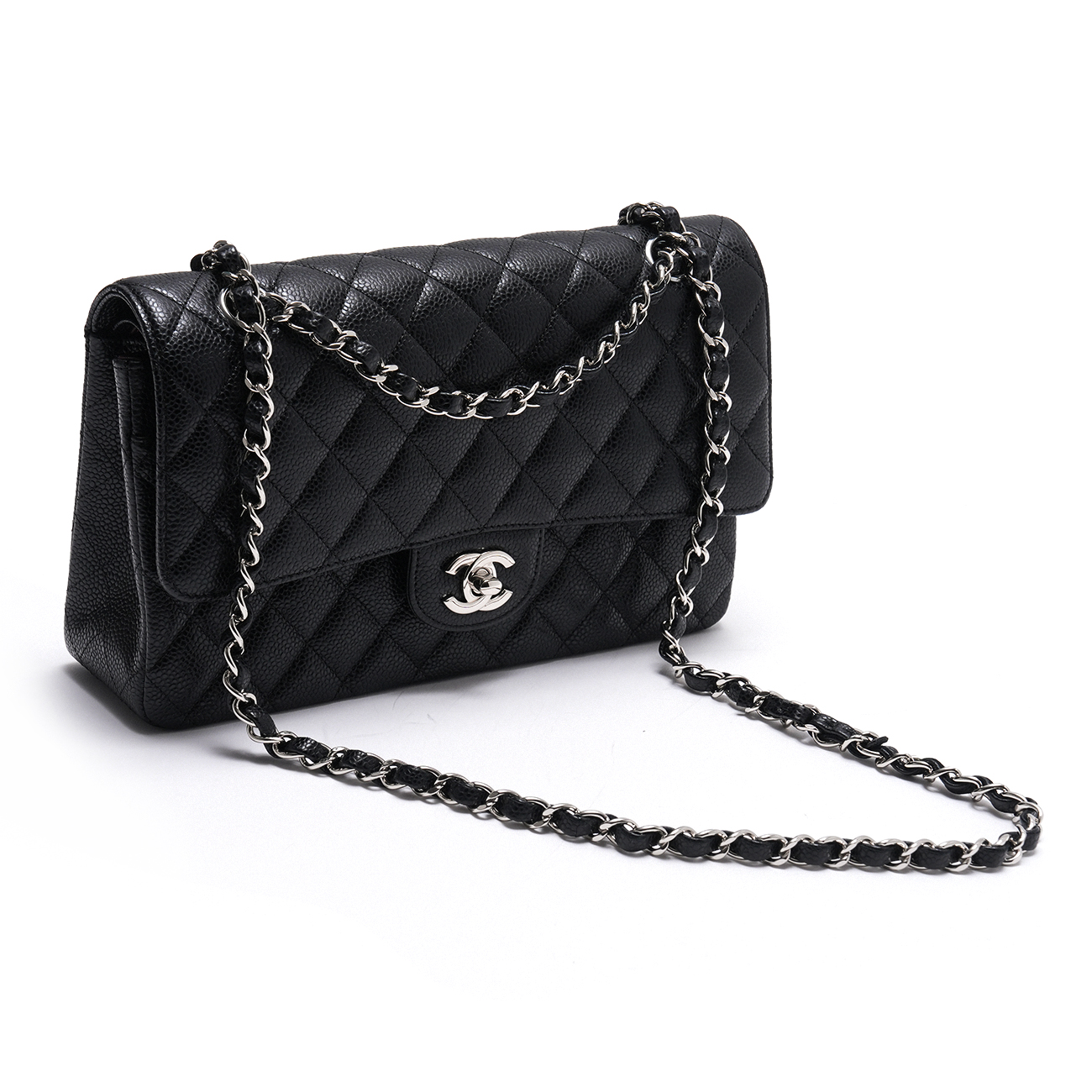 CHANEL(USED)샤넬 캐비어 클래식 미듐 플랩백