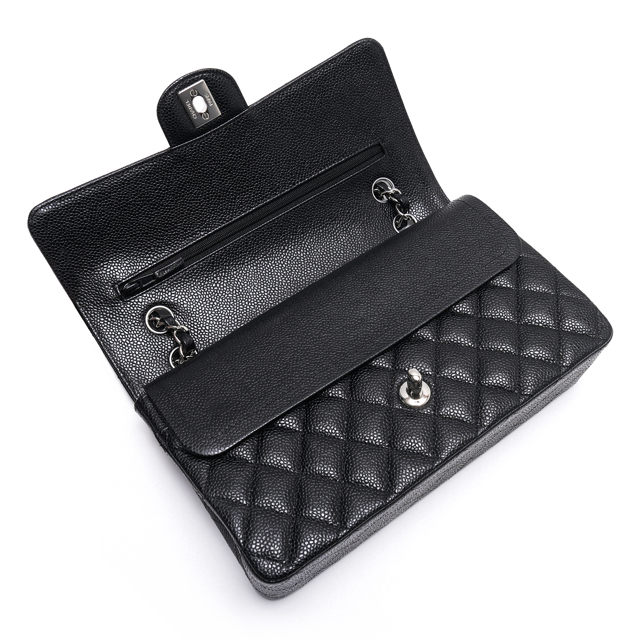 CHANEL(USED)샤넬 캐비어 클래식 미듐 플랩백