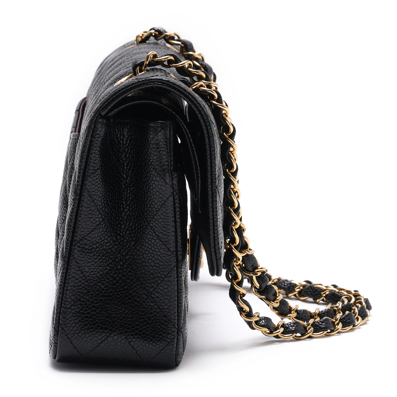 CHANEL(USED)샤넬 캐비어 클래식 미듐 플랩백