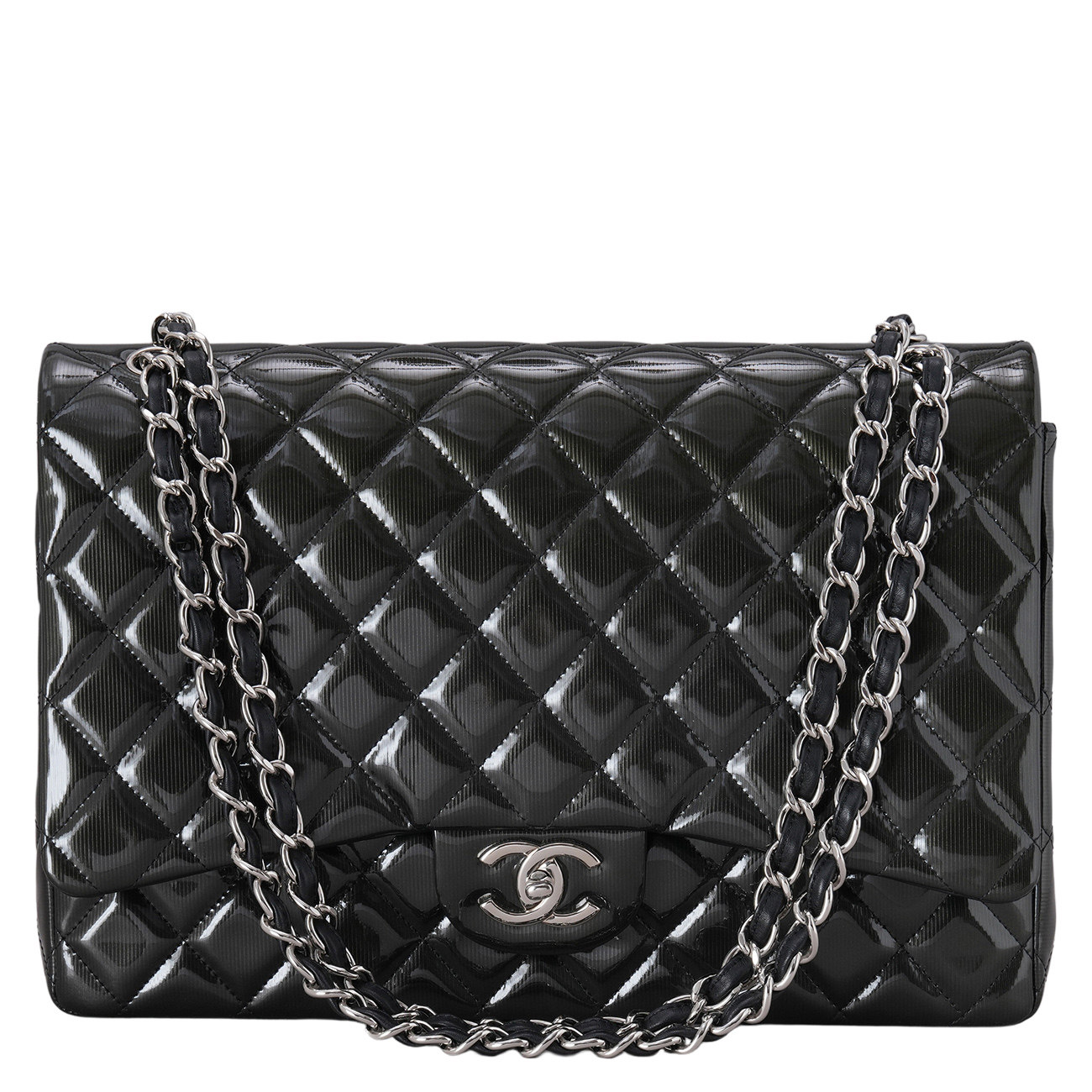 CHANEL(USED)샤넬 페이던트 클래식 맥시 플랩백