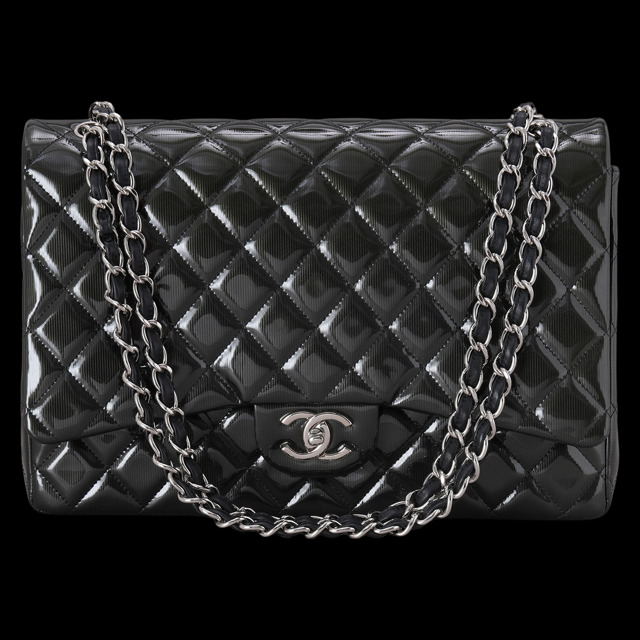 CHANEL(USED)샤넬 페이던트 클래식 맥시 플랩백