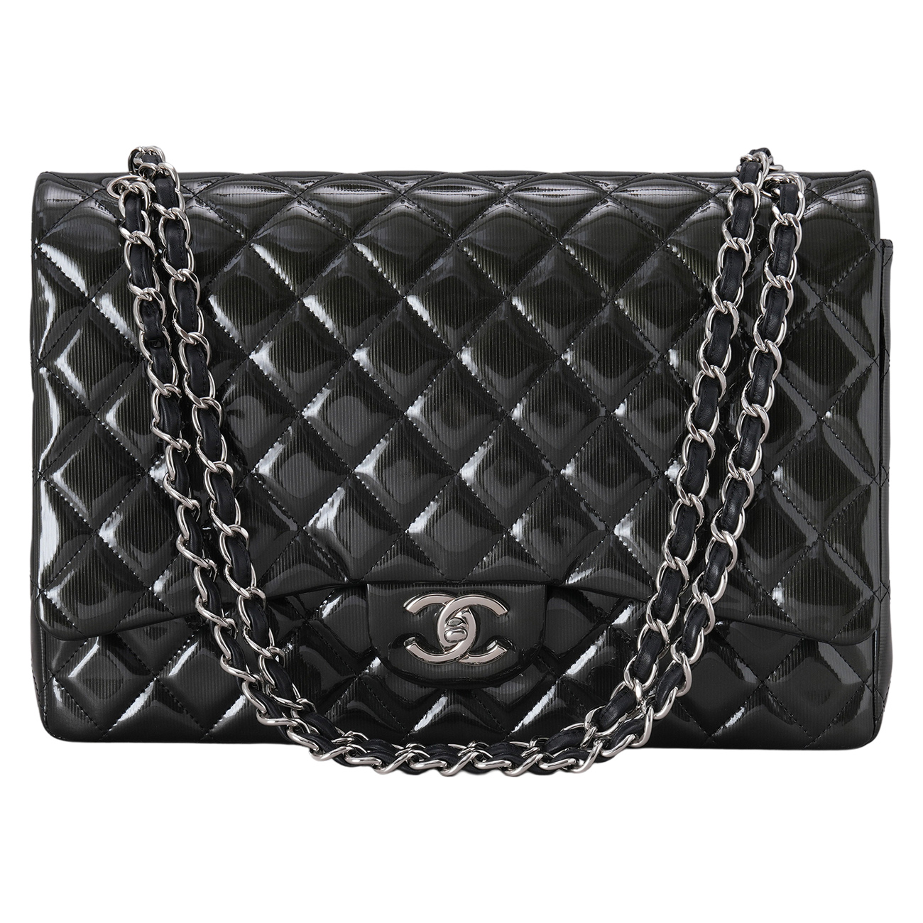 CHANEL(USED)샤넬 페이던트 클래식 맥시 플랩백