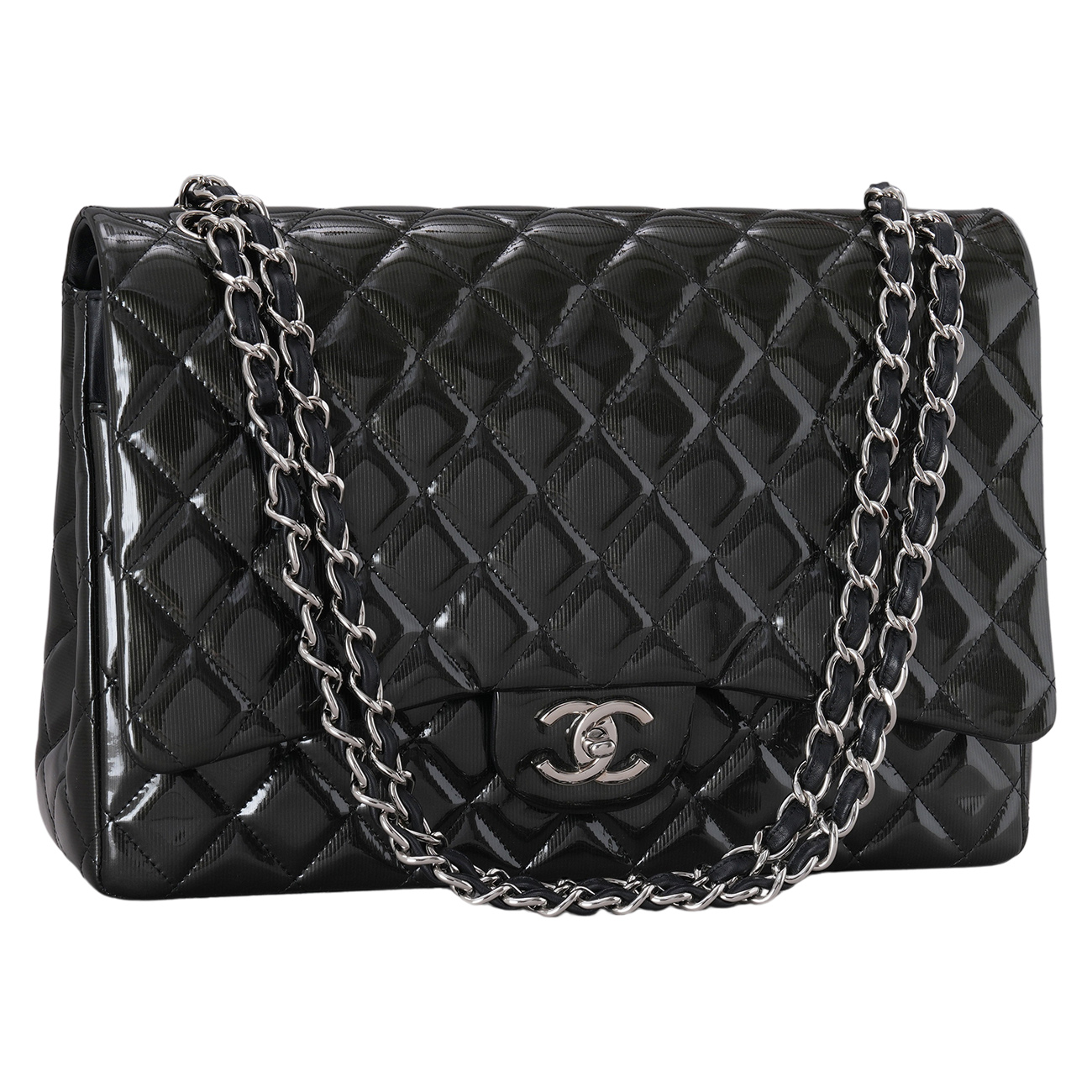 CHANEL(USED)샤넬 페이던트 클래식 맥시 플랩백
