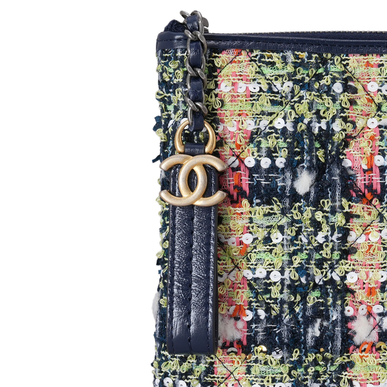 CHANEL(USED)샤넬 트위드 가브리엘 클러치 라지