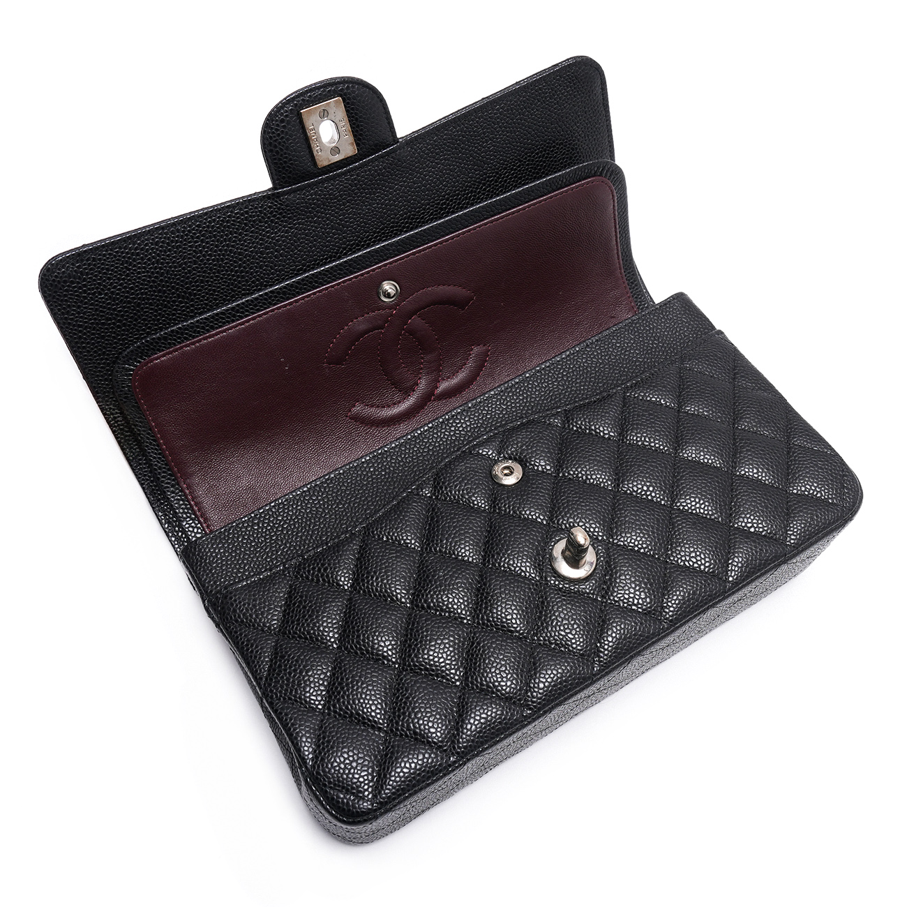 CHANEL(USED)샤넬 캐비어 클래식 미듐 플랩백