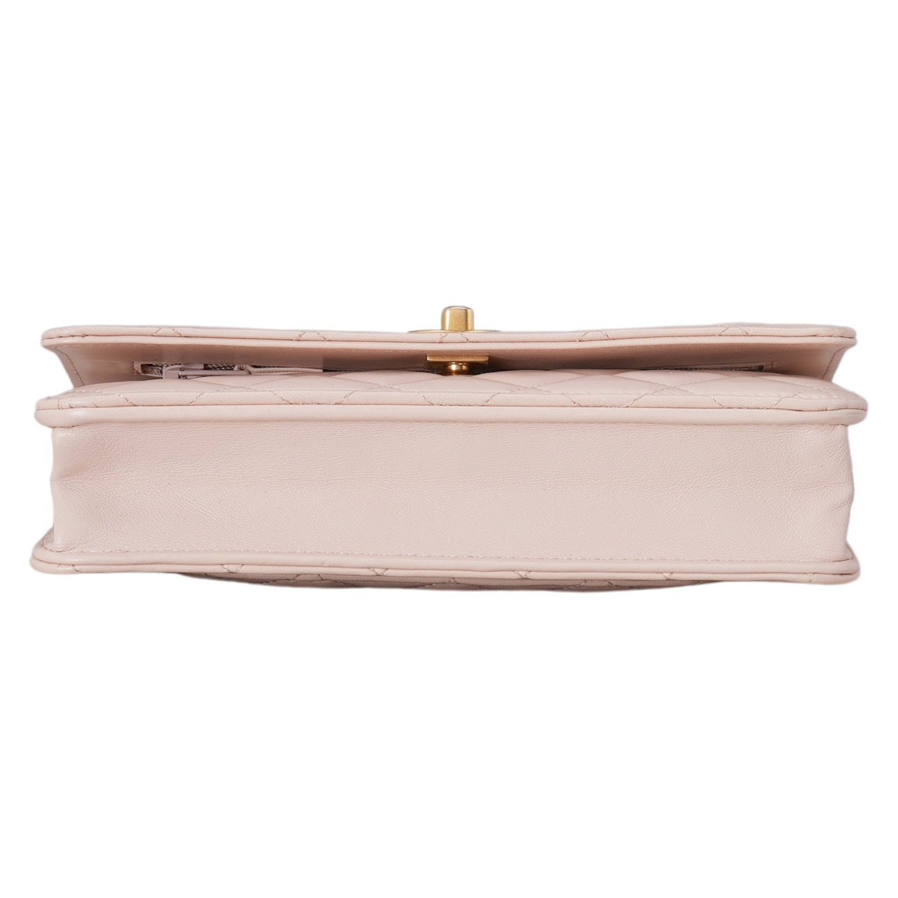 CHANEL(USED)샤넬 AP1450 램스킨 클래식 골든볼 WOC