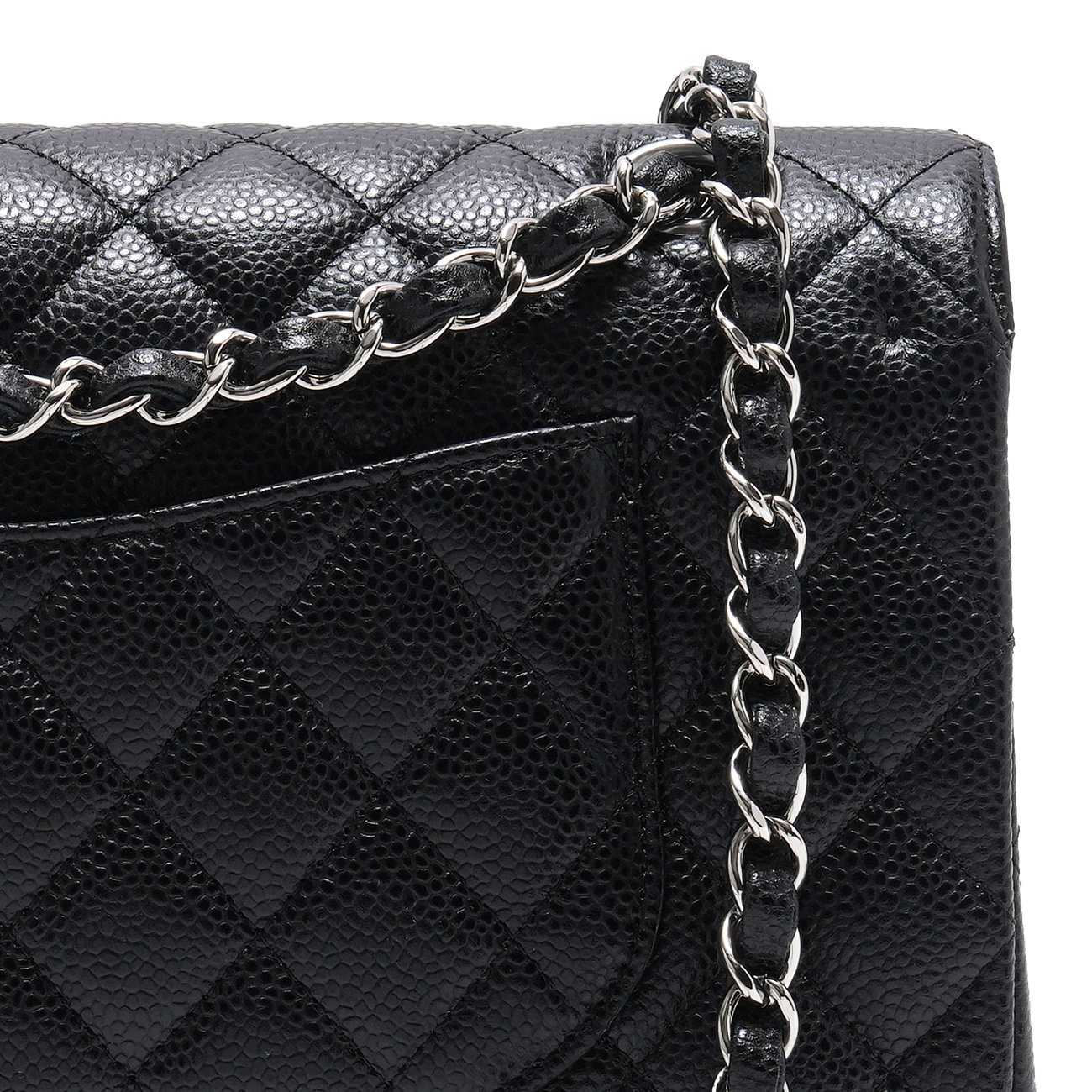 CHANEL(USED)샤넬 캐비어 클래식 미듐 플랩백