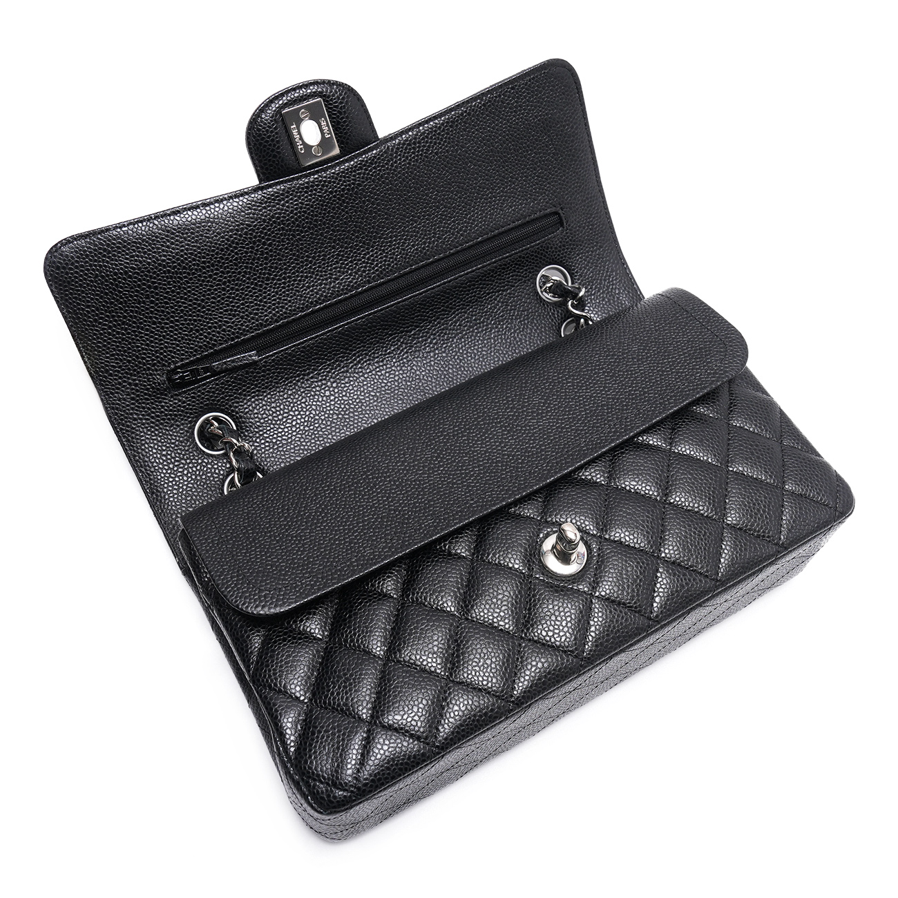 CHANEL(USED)샤넬 캐비어 클래식 미듐 플랩백