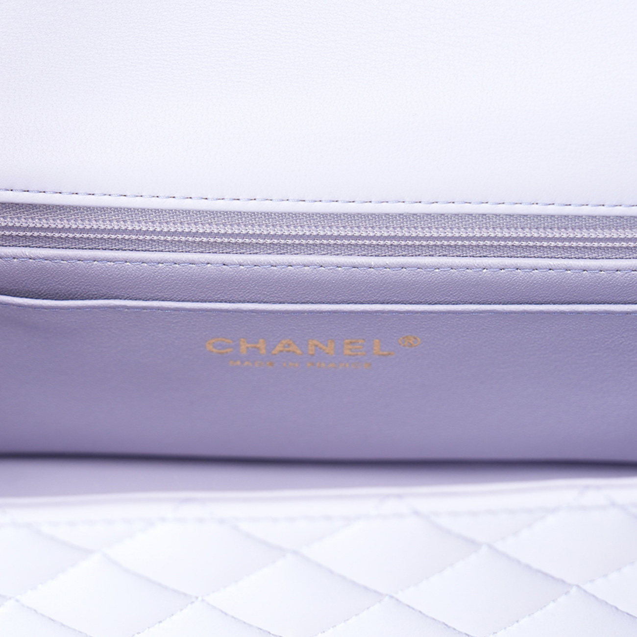 CHANEL(USED)샤넬 램스킨 뉴미니 탑핸들 크로스백