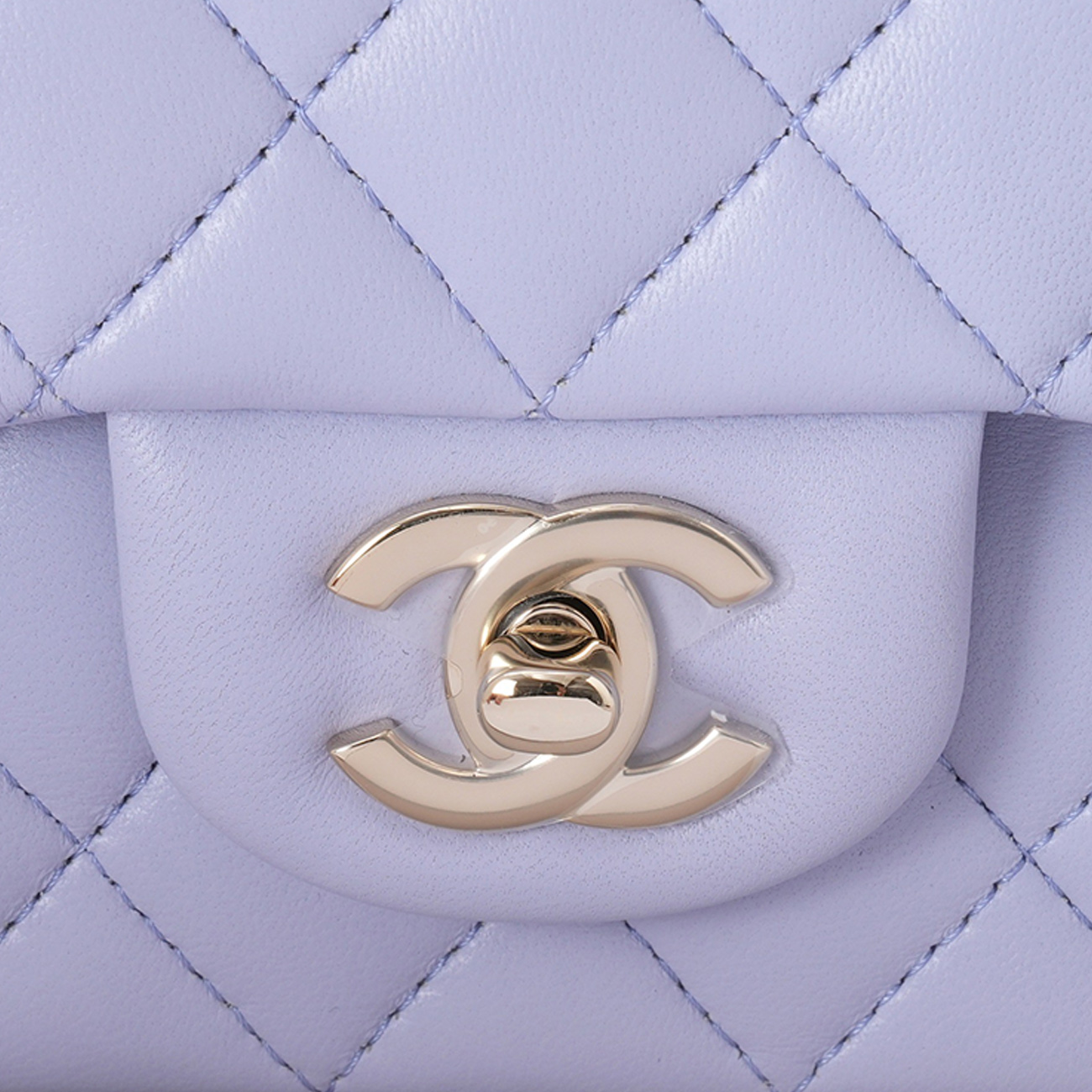 CHANEL(USED)샤넬 램스킨 뉴미니 탑핸들 크로스백