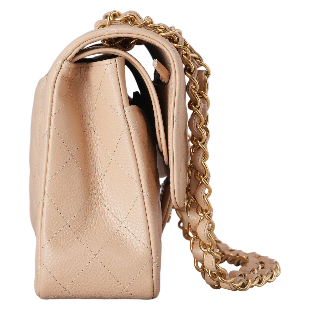 CHANEL(USED)샤넬 캐비어 클래식 미듐 플랩백
