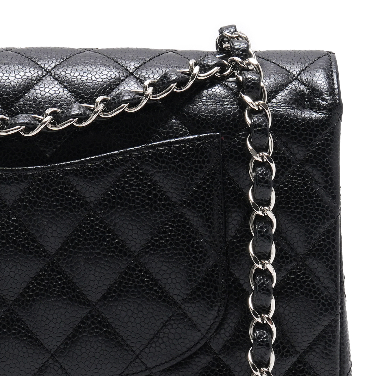 CHANEL(USED)샤넬 캐비어 클래식 미듐 플랩백