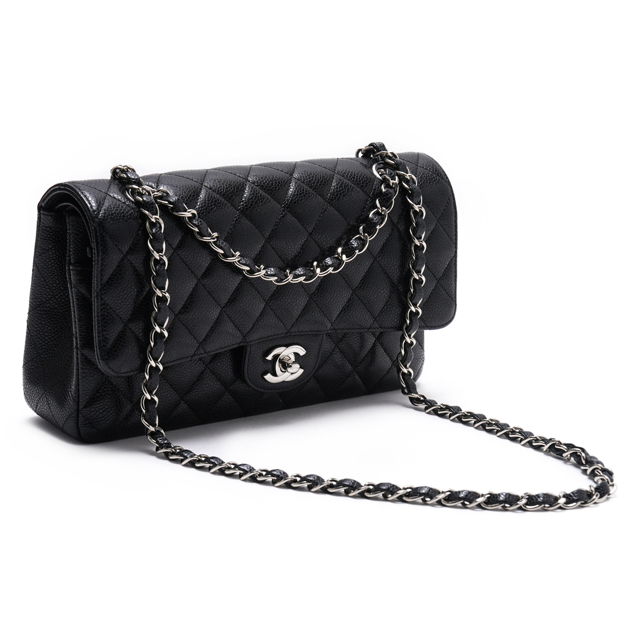 CHANEL(USED)샤넬 캐비어 클래식 미듐 플랩백