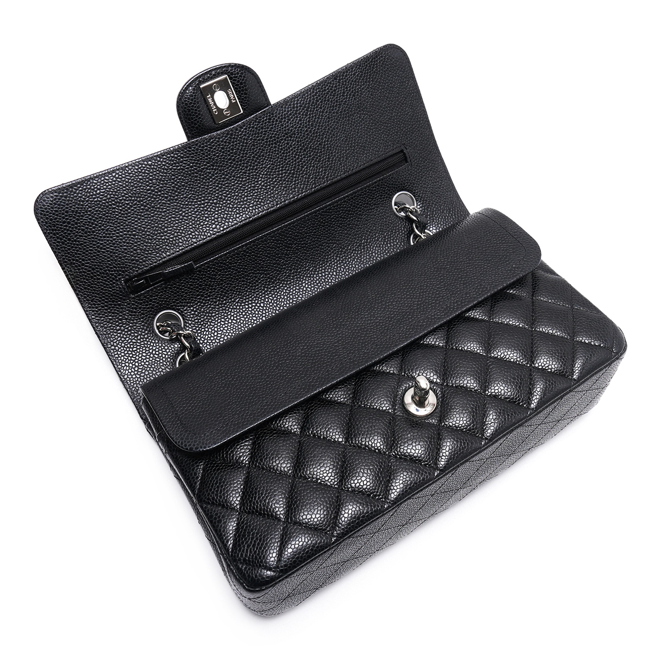 CHANEL(USED)샤넬 캐비어 클래식 미듐 플랩백