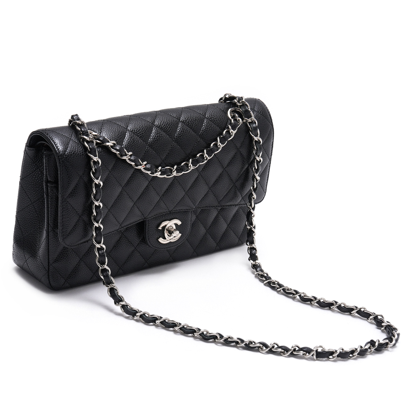 CHANEL(USED)샤넬 캐비어 클래식 미듐 플랩백