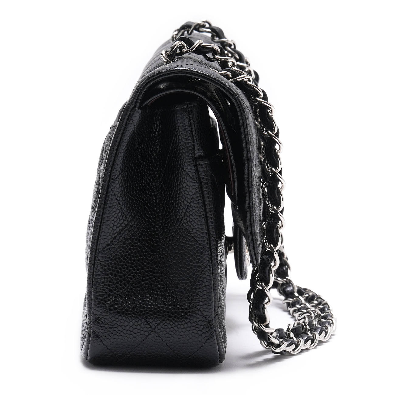 CHANEL(USED)샤넬 캐비어 클래식 미듐 플랩백