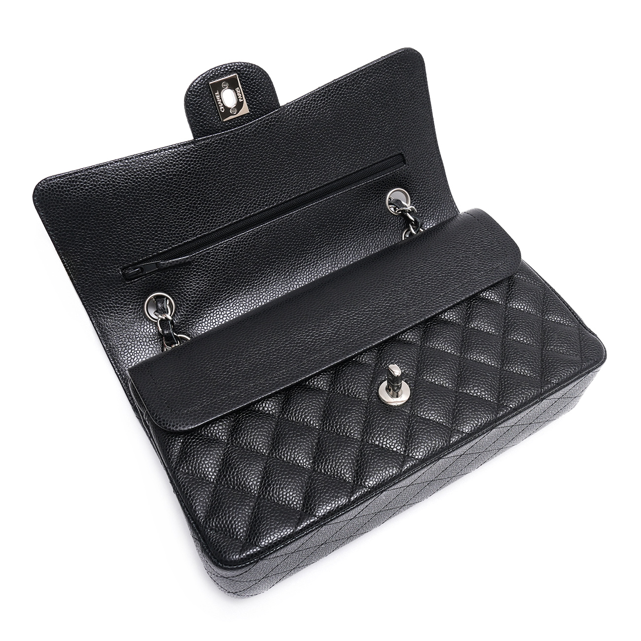 CHANEL(USED)샤넬 캐비어 클래식 미듐 플랩백
