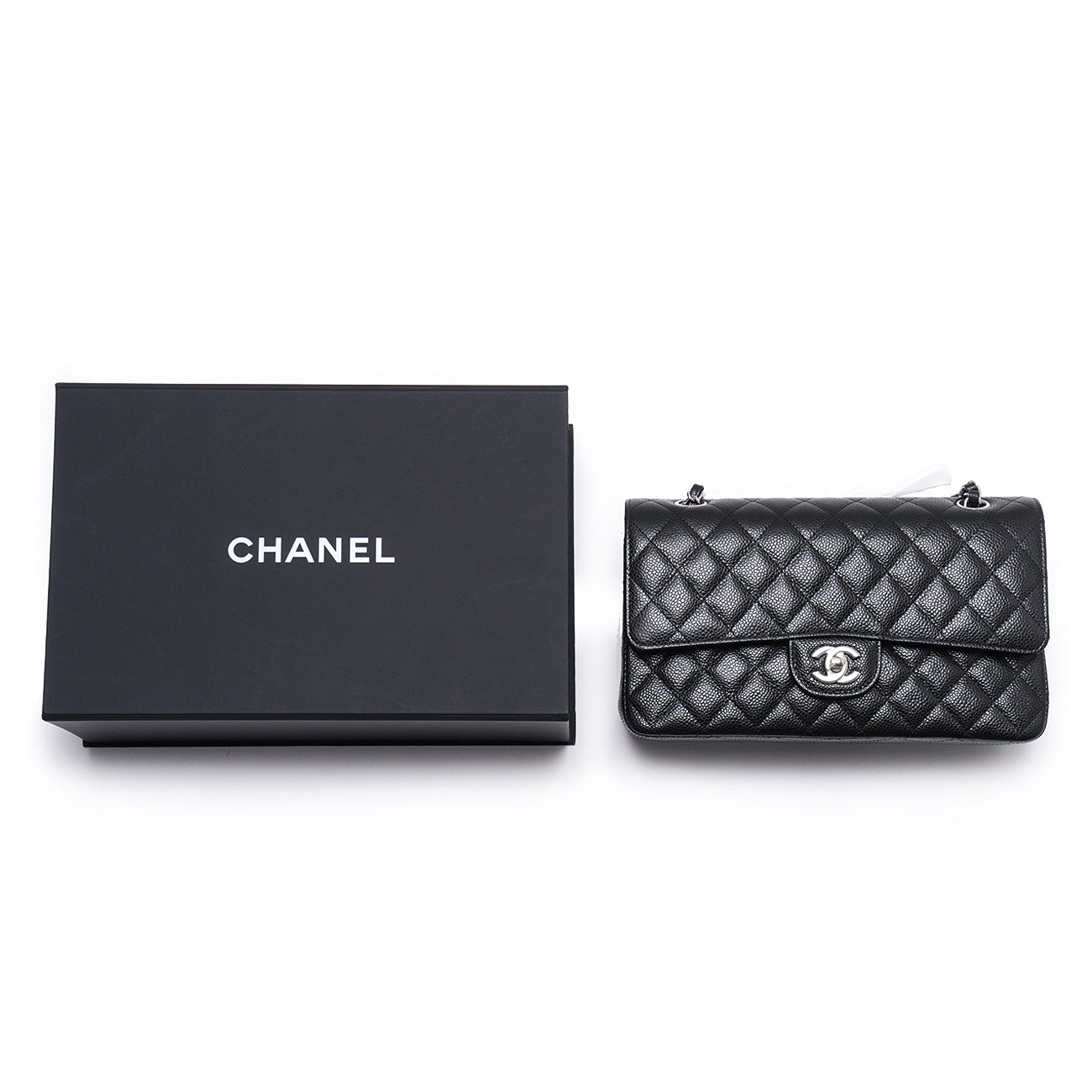 CHANEL(USED)샤넬 캐비어 클래식 미듐 플랩백
