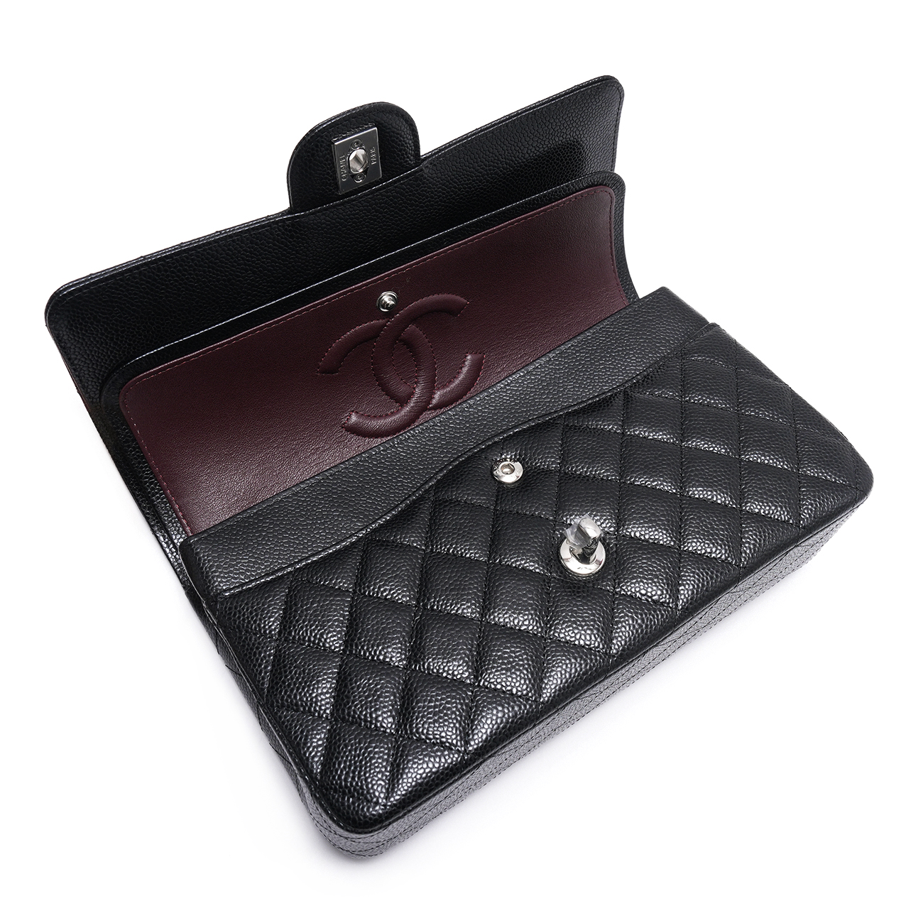 CHANEL(USED)샤넬 캐비어 클래식 미듐 플랩백