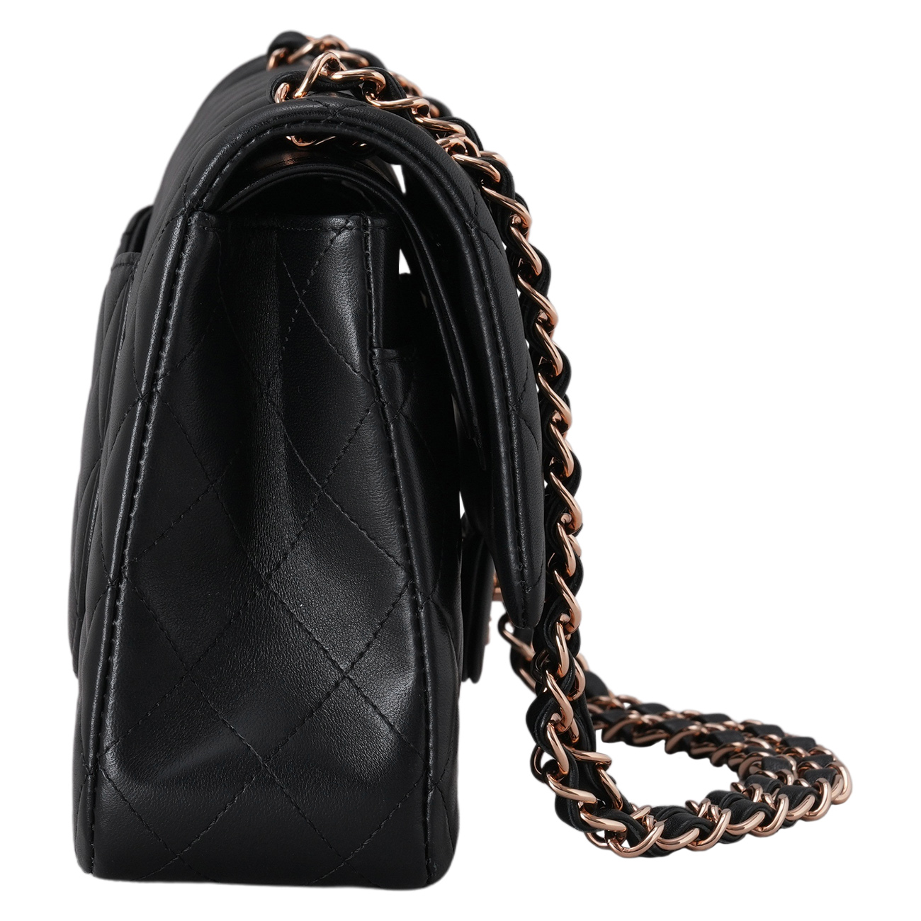 CHANEL(USED)샤넬 램스킨 클래식 미듐 플랩백