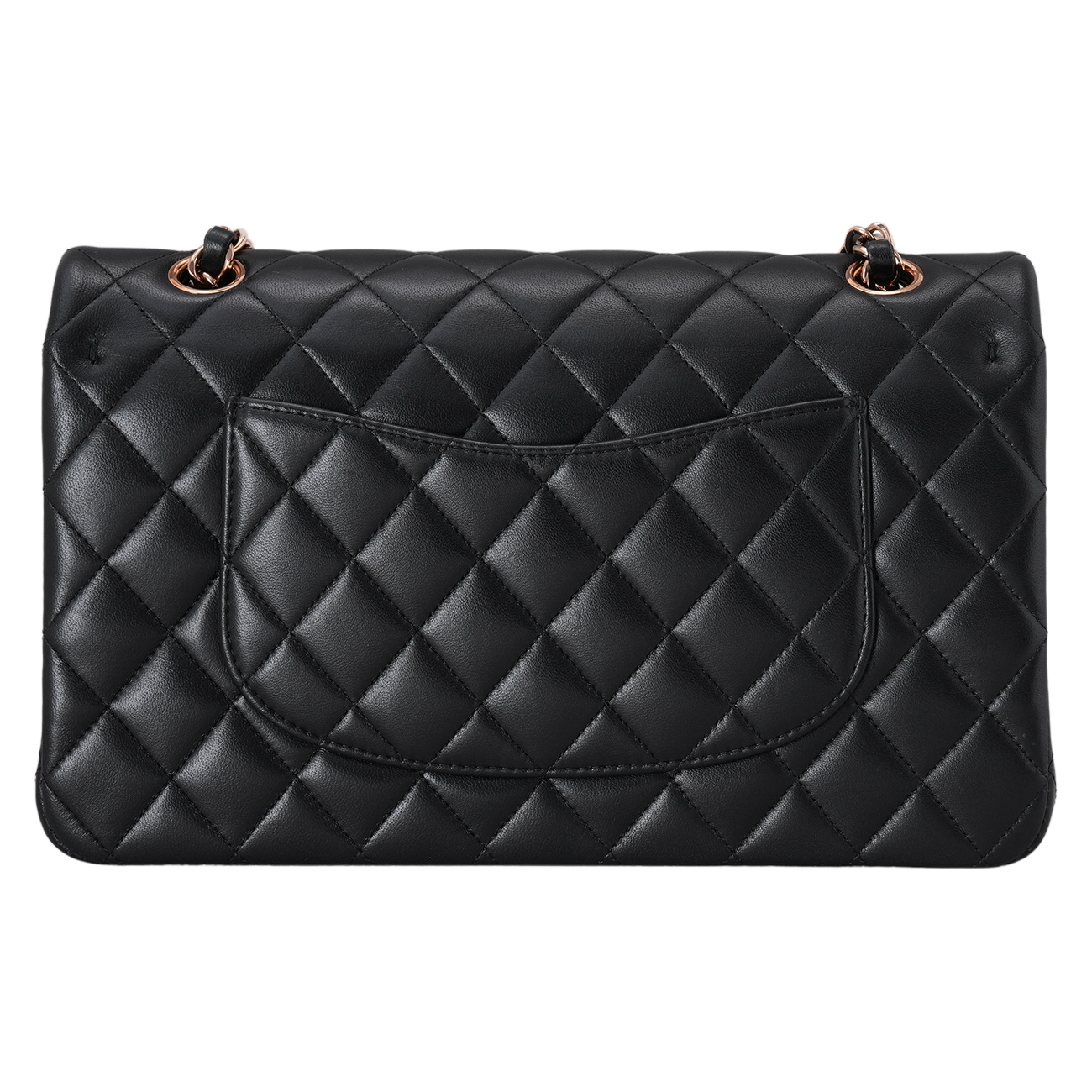 CHANEL(USED)샤넬 램스킨 클래식 미듐 플랩백