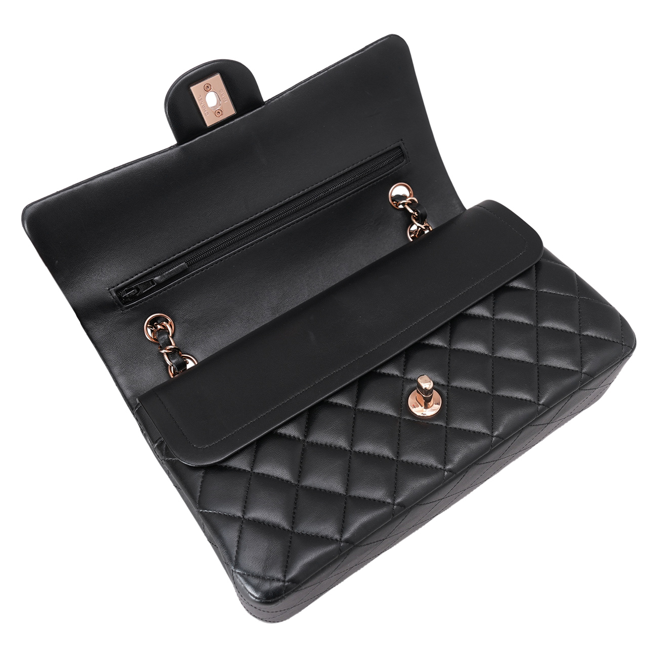 CHANEL(USED)샤넬 램스킨 클래식 미듐 플랩백