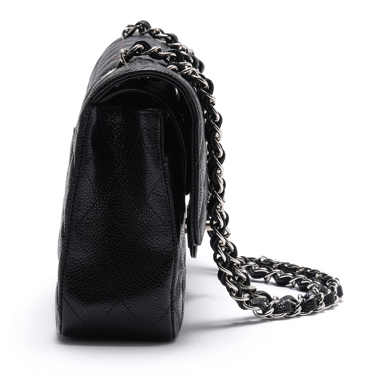 CHANEL(USED)샤넬 캐비어 클래식 미듐 플랩백