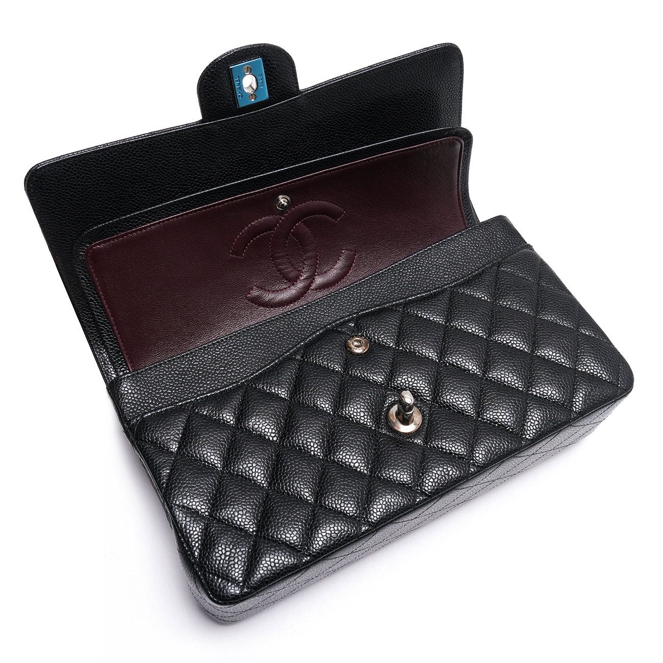 CHANEL(USED)샤넬 캐비어 클래식 미듐 플랩백